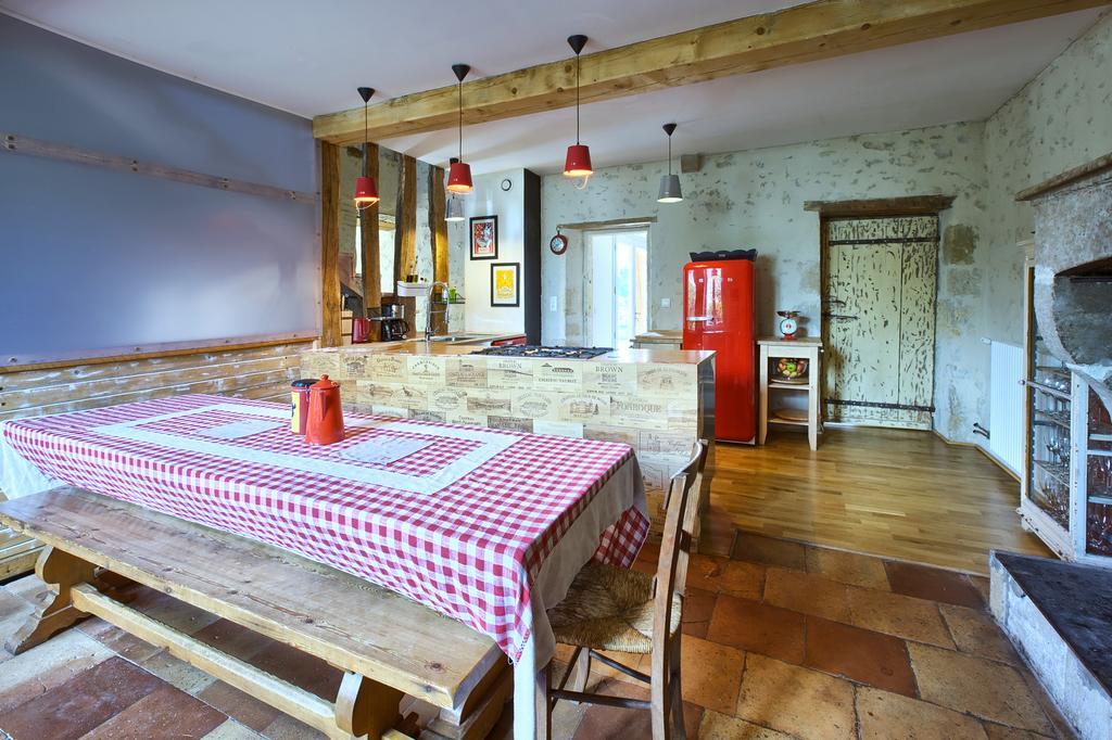 Maison D'Hotes Rouge Bordeaux Auros Экстерьер фото